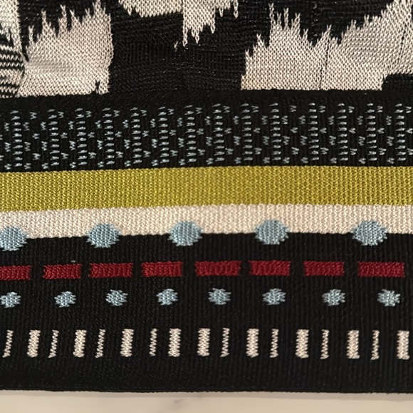 Missoni Graphic Knit Dress with Bell Sleeves and Elastic Hem - Picture 4 of 4